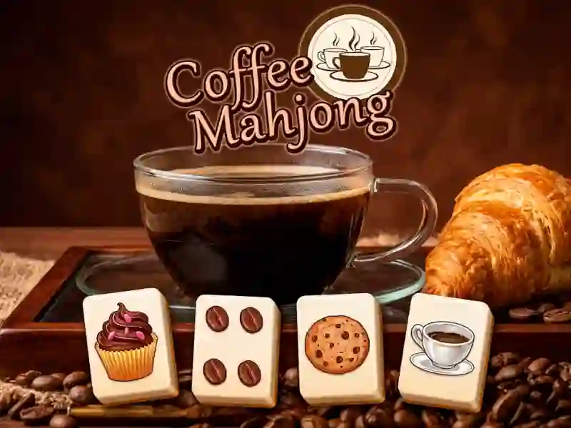 Cluiche Coffee Mahjong ar líne