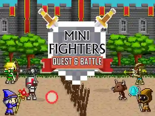 Cluiche Mini Fighters Quest & battle ar líne