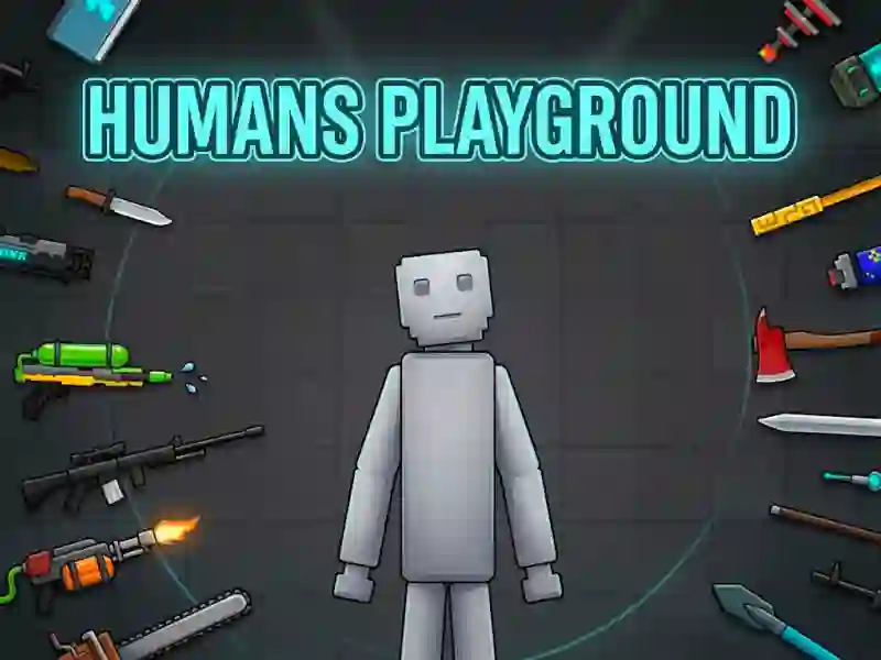 Cluiche Humans Playground ar líne