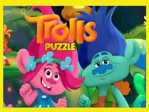 Cluiche Trolls Puzzle ar líne
