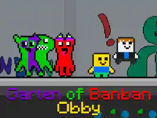 Cluiche Garten of Banban Obby ar líne