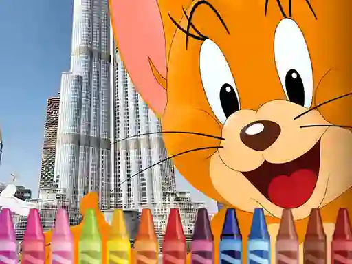 Cluiche Tom and Jerry Coloring ar líne