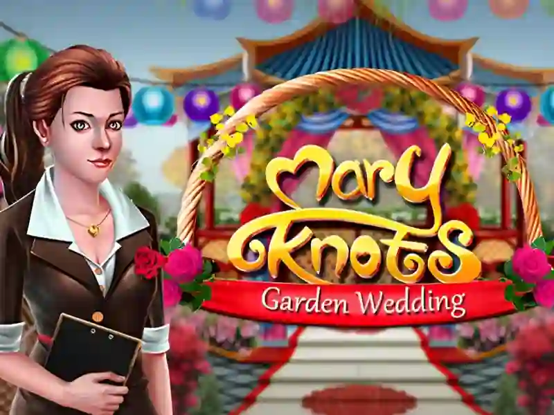 Cluiche Mary Knots Garden Wedding Hidden Object ar líne
