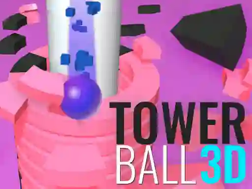 Cluiche Tower Ball 3d ar líne