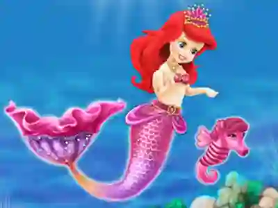 Cluiche Baby Mermaid Princess Dress Up ar líne