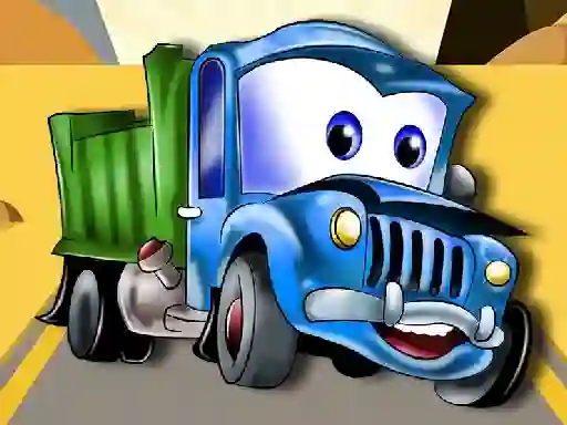 Cluiche Kids Truck Puzzle ar líne