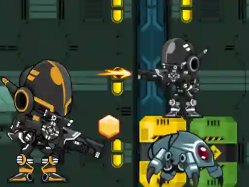 Cluiche Cyber Soldier ar líne