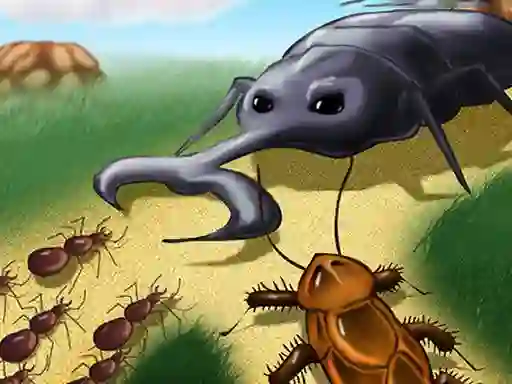 Cluiche Bug War ar líne