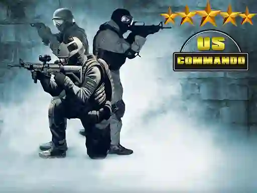 Cluiche US Commando ar líne