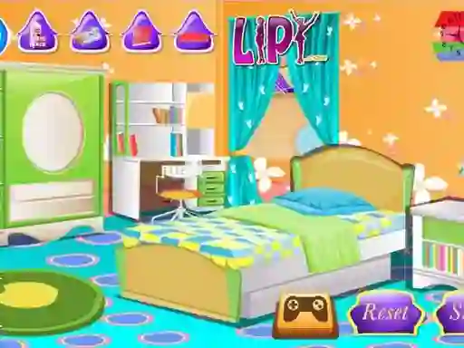 Cluiche Kids Bedroom Decoration ar líne