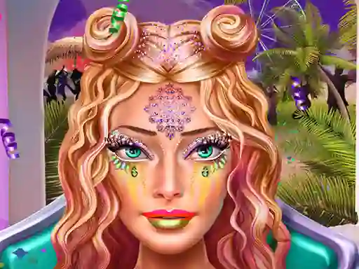 Cluiche Ellie Coachella Makeup ar líne