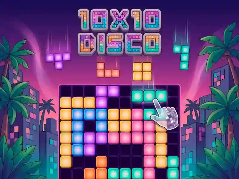 Cluiche 10x10 Disco ar líne
