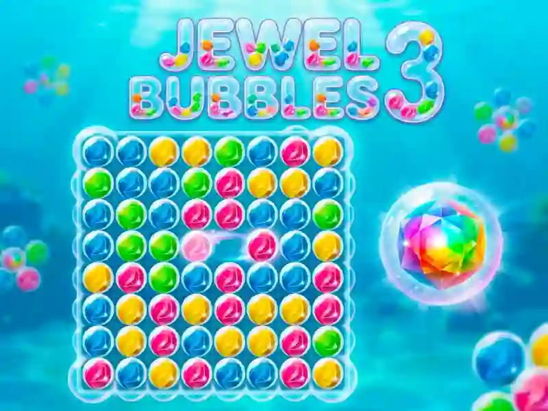 Cluiche Jewel Bubbles 3 ar líne