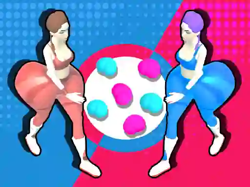 Cluiche Twerk Race 3d ar líne