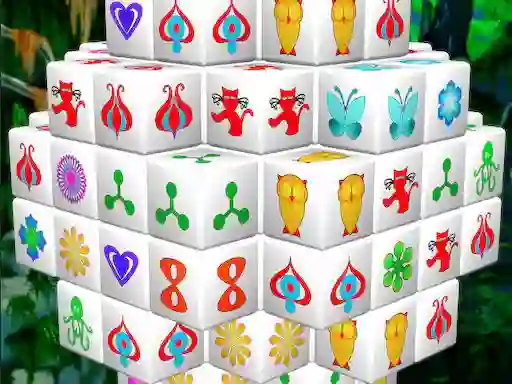 Cluiche Mahjong Connect 3d ar líne