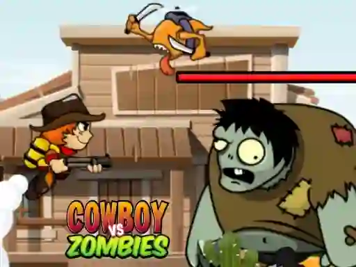 Cluiche Cowboy vs Zombies ar líne