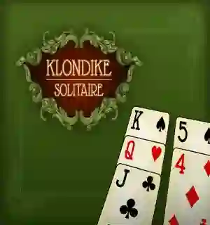 Cluiche Klondike Solitaire ar líne