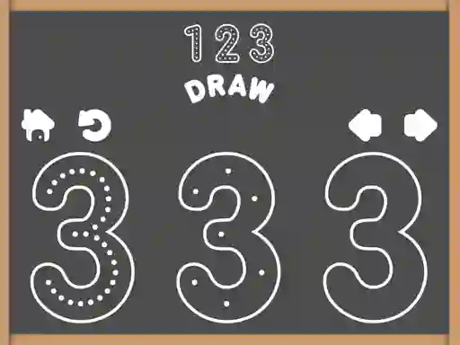 Cluiche 123 Draw ar líne