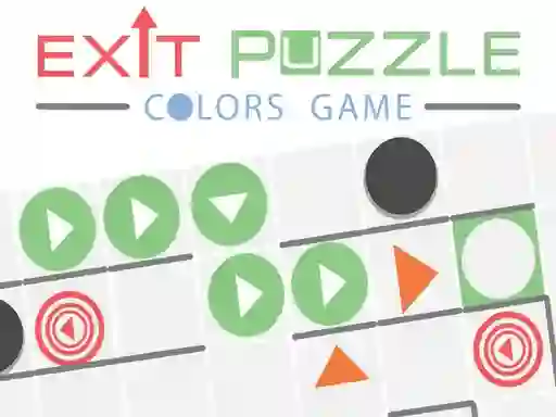 Cluiche Exit Puzzle Colors Game ar líne