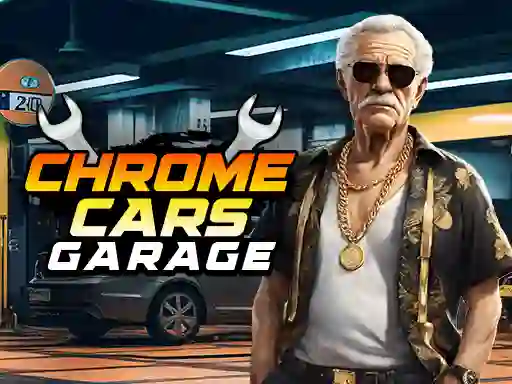 Cluiche Chrome Cars Garage ar líne