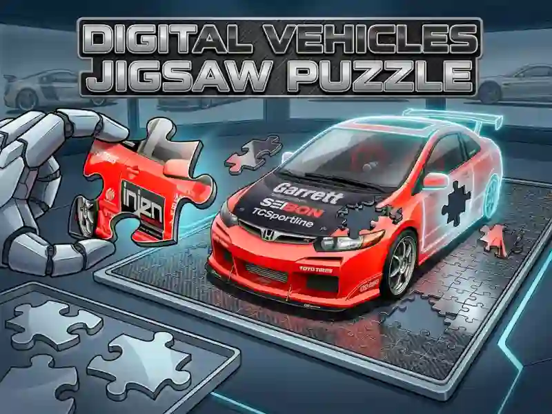 Cluiche Digital Vehicles Jigsaw Puzzle ar líne