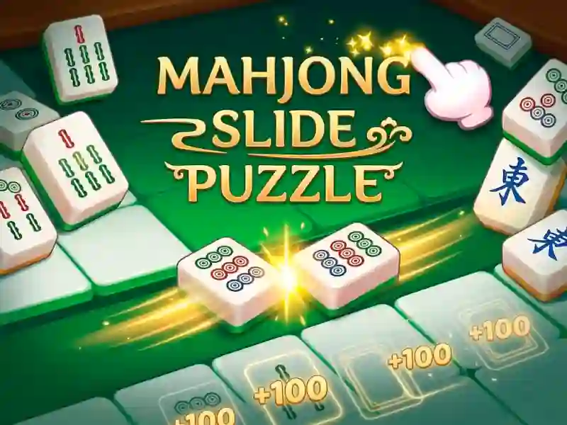 Cluiche Mahjong Slide Puzzle ar líne