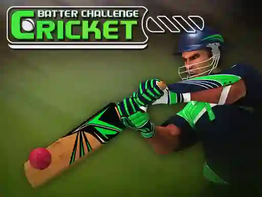 Cluiche Cricket Batter Challenge ar líne
