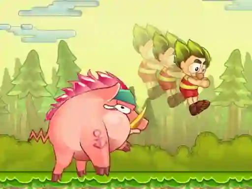 Cluiche Super Jungle run Adventure? ar líne