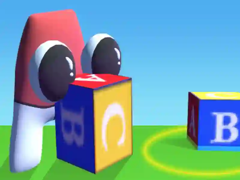 Cluiche Alphabet: Room Maze 3D ar líne