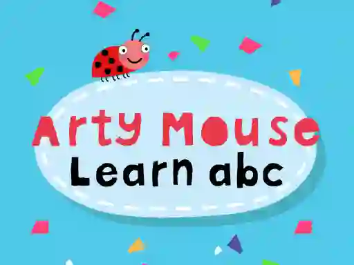 Cluiche Arty Mouse Learn Abc ar líne