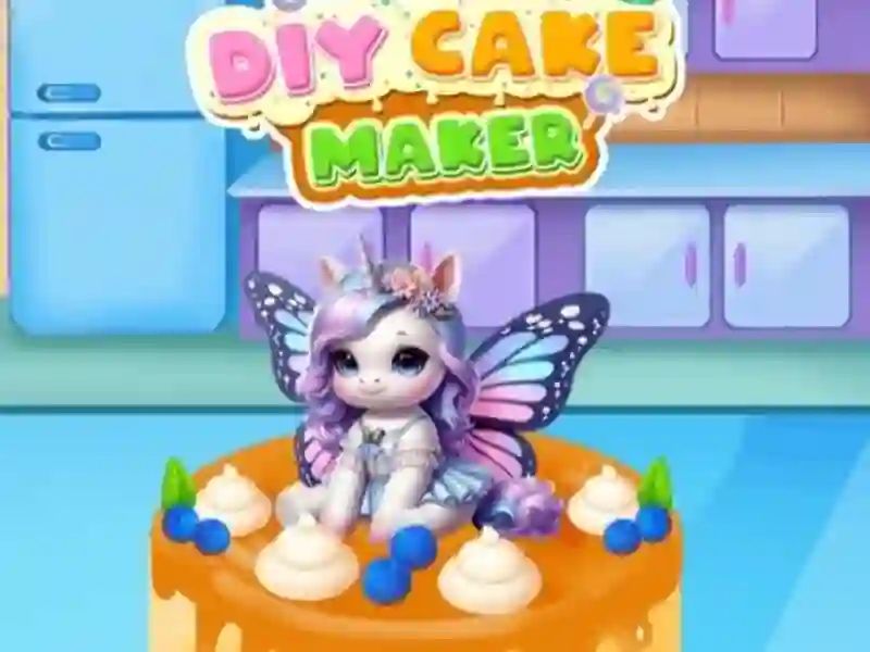 Cluiche Diy Cake Maker ar líne