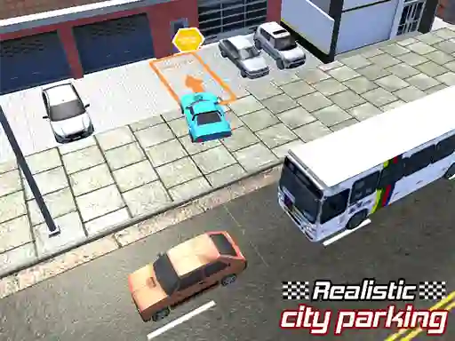 Cluiche Realistic City Parking ar líne