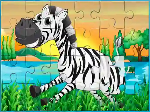 Cluiche Happy Animals Jigsaw ar líne