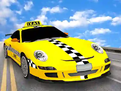 Cluiche City Taxi Simulator 3d ar líne