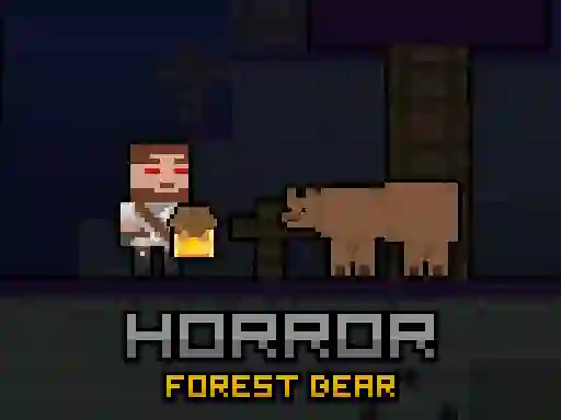 Cluiche Horror Forest Bear ar líne