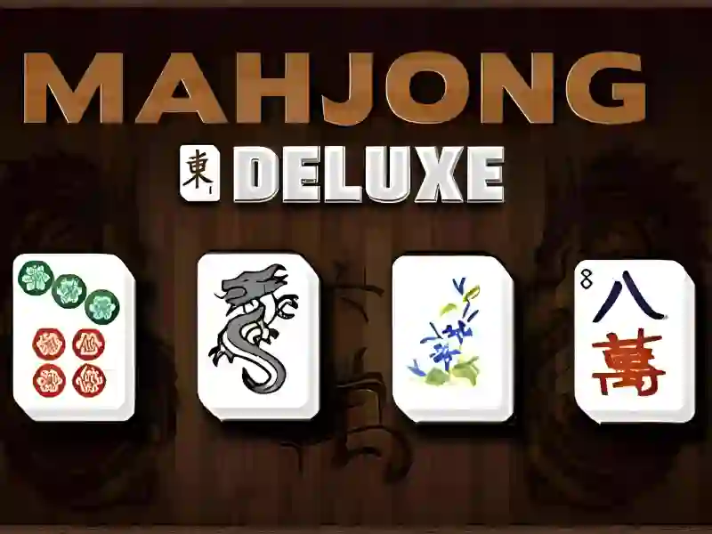 Cluiche Mahjong Deluxe ar líne