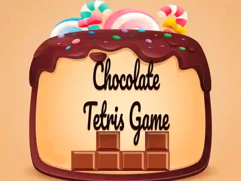 Cluiche Chocolate Tetris Game ar líne