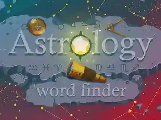 Cluiche Astrology Word Finder ar líne