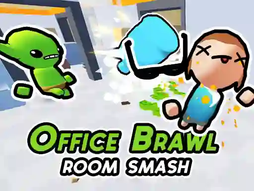 Cluiche Office Brawl Room Smash ar líne