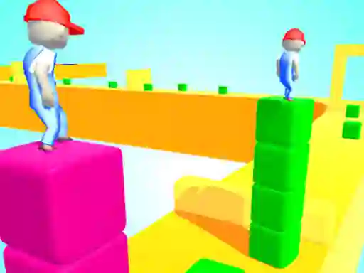 Cluiche Cube Tower Surfer ar líne