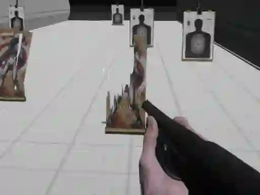 Cluiche Shooting Range Simulator ar líne