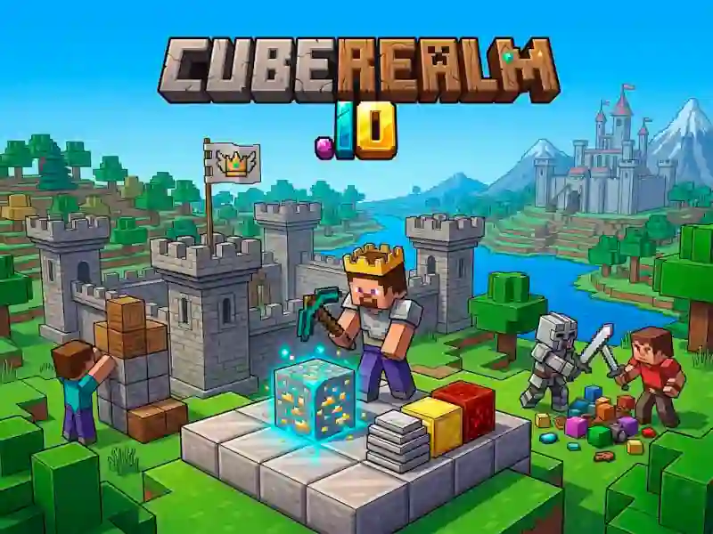 Cluiche CubeRealm.io ar líne