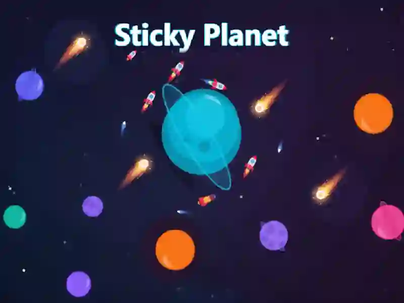 Cluiche Sticky Planet ar líne