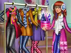 Cluiche Tris Winter Fashion Dolly Dress Up ar líne