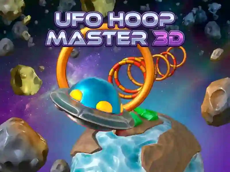 Cluiche Ufo Hoop Master 3d ar líne