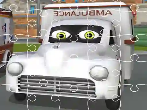Cluiche Ambulance Trucks Jigsaw ar líne