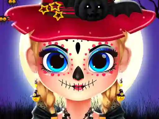 Cluiche Little Lily Halloween Prep ar líne