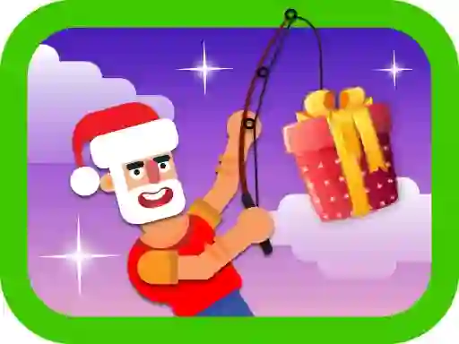 Cluiche Christmas Fishing.io ar líne
