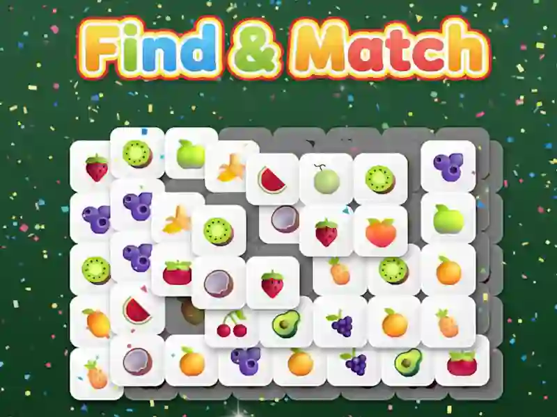 Cluiche Find & Match ar líne