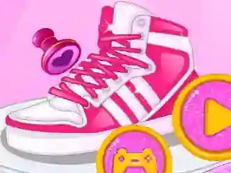 Cluiche Popstar sneaker designer ar líne